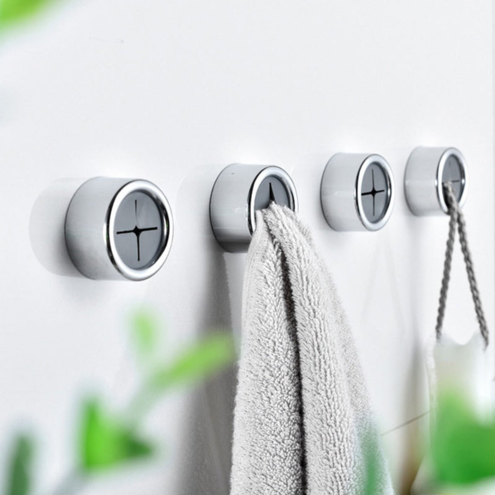 Compact Self-Adhesive Towel Holder | Durable & Easy Installation 1