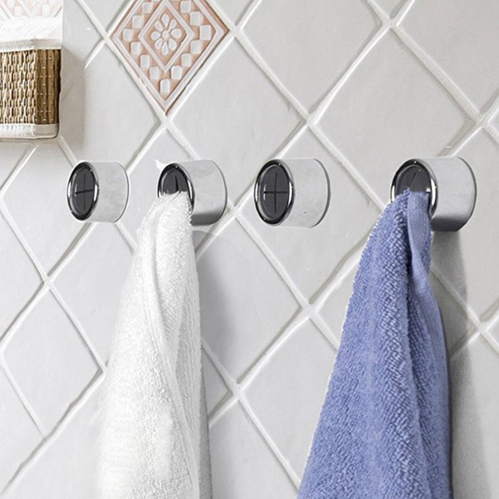 Compact Self-Adhesive Towel Holder | Durable & Easy Installation 2