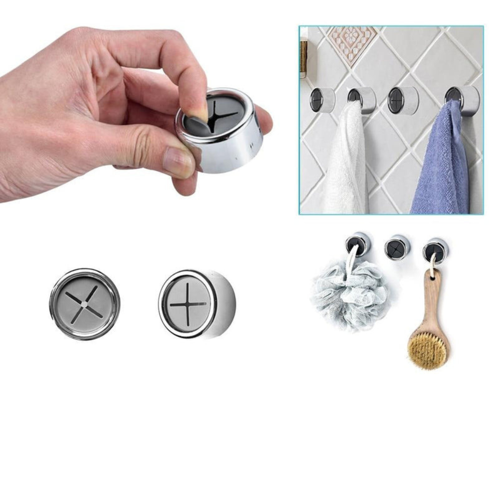 Compact Self-Adhesive Towel Holder | Durable & Easy Installation 3