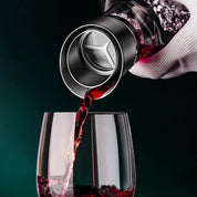 Elegant Crystal Wine Decanter | Modern Iceberg Design & Lead-Free Glass 2