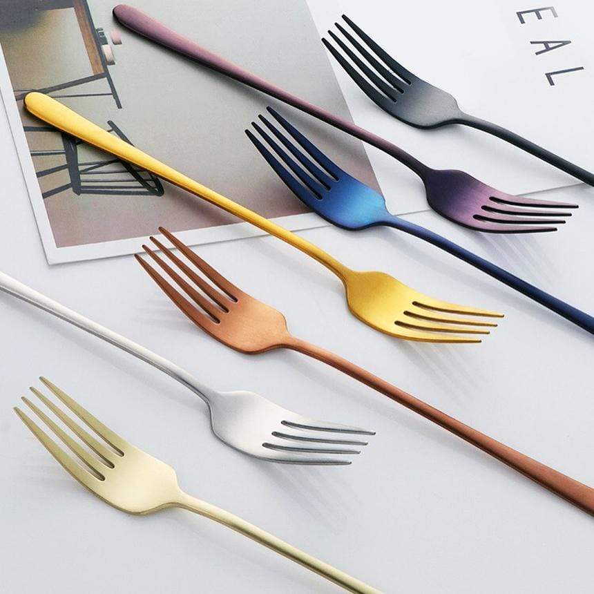 Elegant Stainless Steel Fork | Modern Design & Durable 8