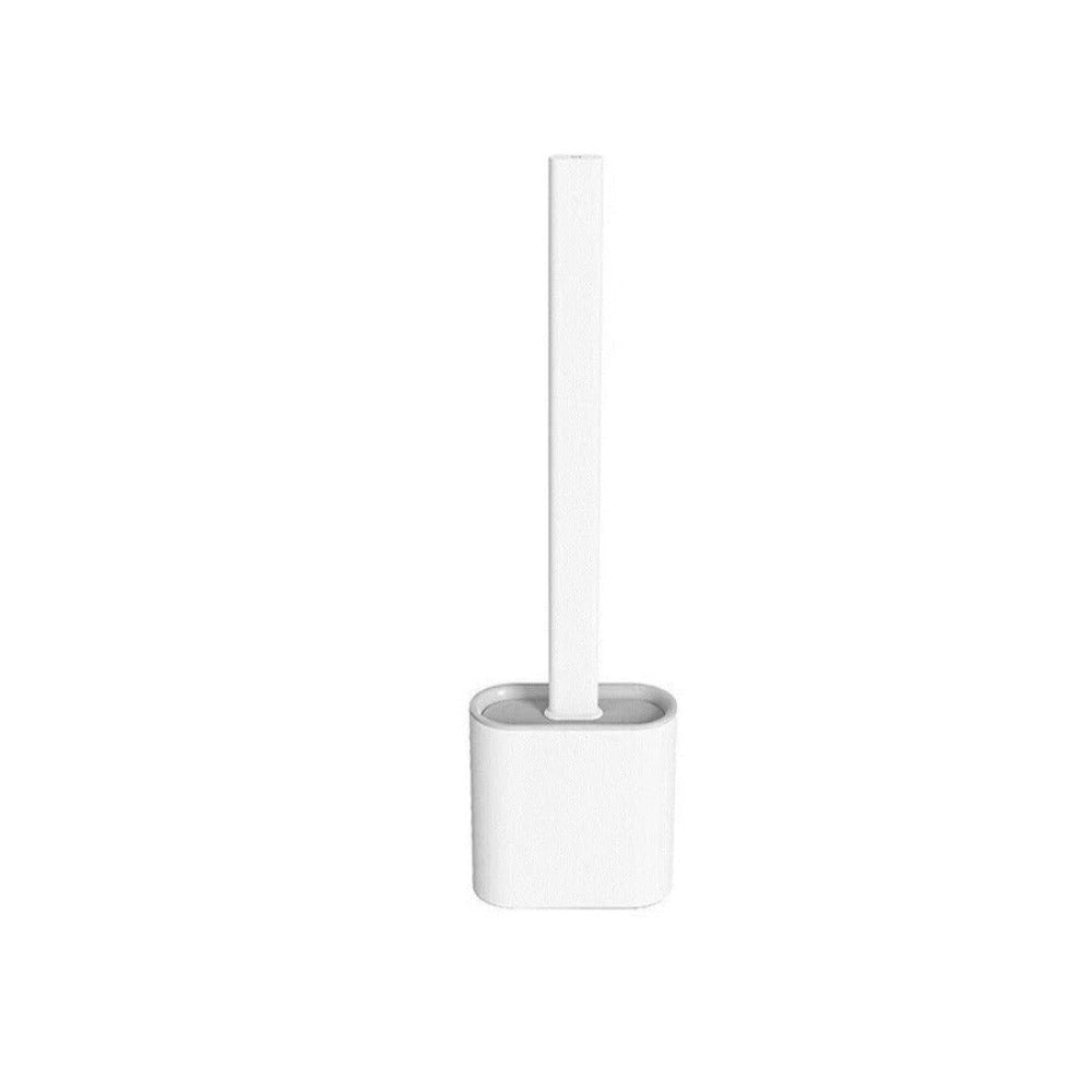 Flexible Silicone Toilet Brush | Hygienic Design & Space-Saving Holder 6