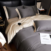 Luxurious Cotton Satin Bedding Set | Breathable Duvet Covers & Elegant Embroidery 1