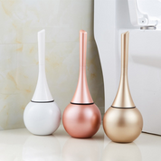 Modern Toilet Brush Set | Stainless Steel Holder & Hygienic Design 2