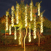 Sparkling LED Garland | Lighted Meteor Shower Effect Outdoor