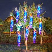 Sparkling LED Garland | Lighted Meteor Shower Effect Outdoor