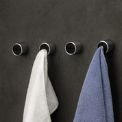 Compact Self-Adhesive Towel Holder | Durable & Easy Installation