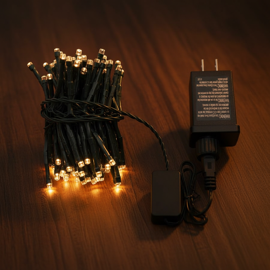 Sparkling LED Garland | Lighted Meteor Shower Effect Outdoor